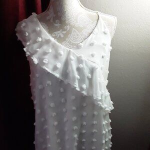 GB lovely white off shoulder dress size M